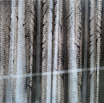 Trees 1. werk op papier 25 x 25 cm (2013) (verkocht) 